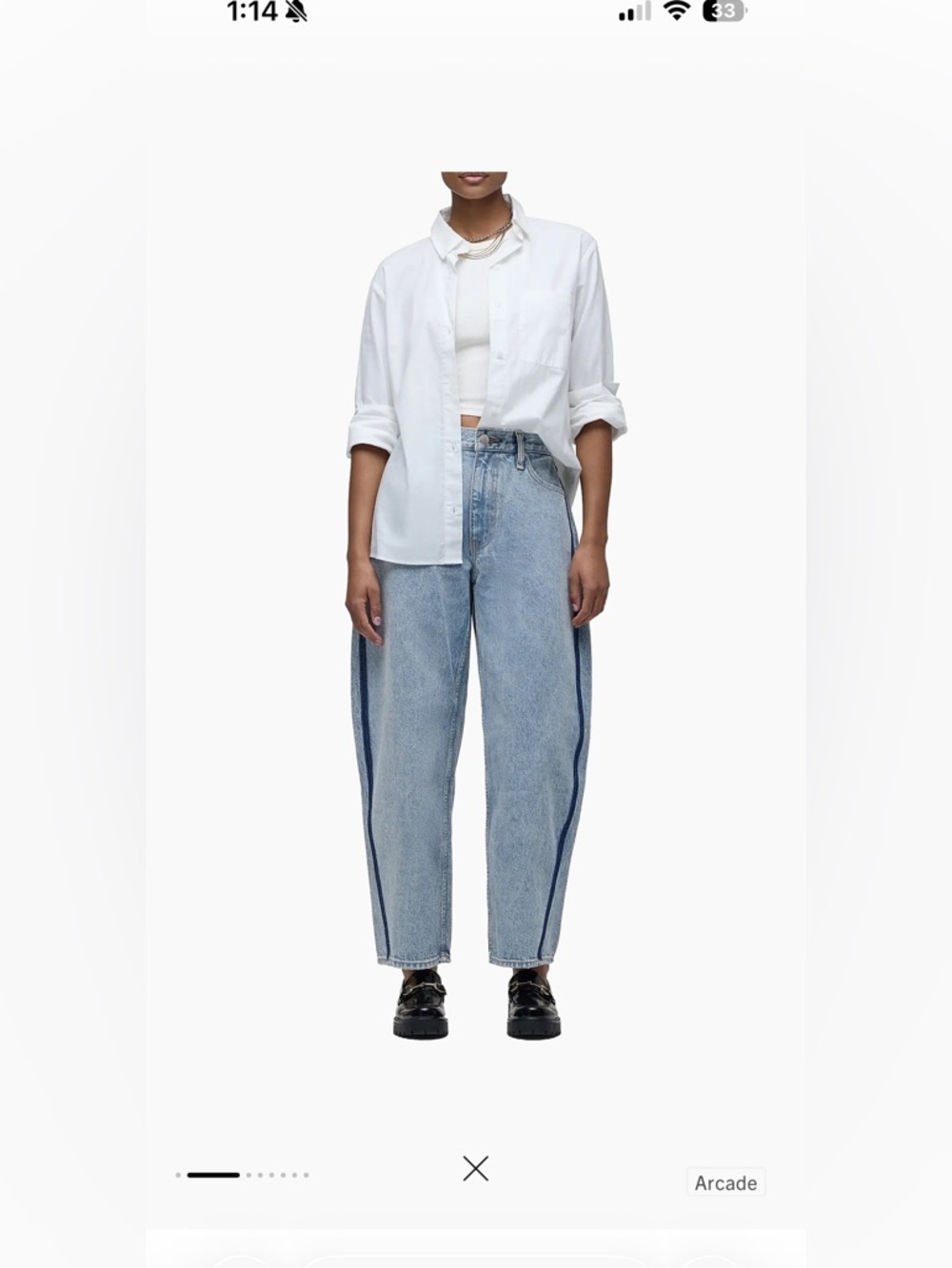 Brand new/ Hudson/ barrel jeans